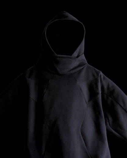 Blank Cyber Atom Hoodie - Dark Grey XL