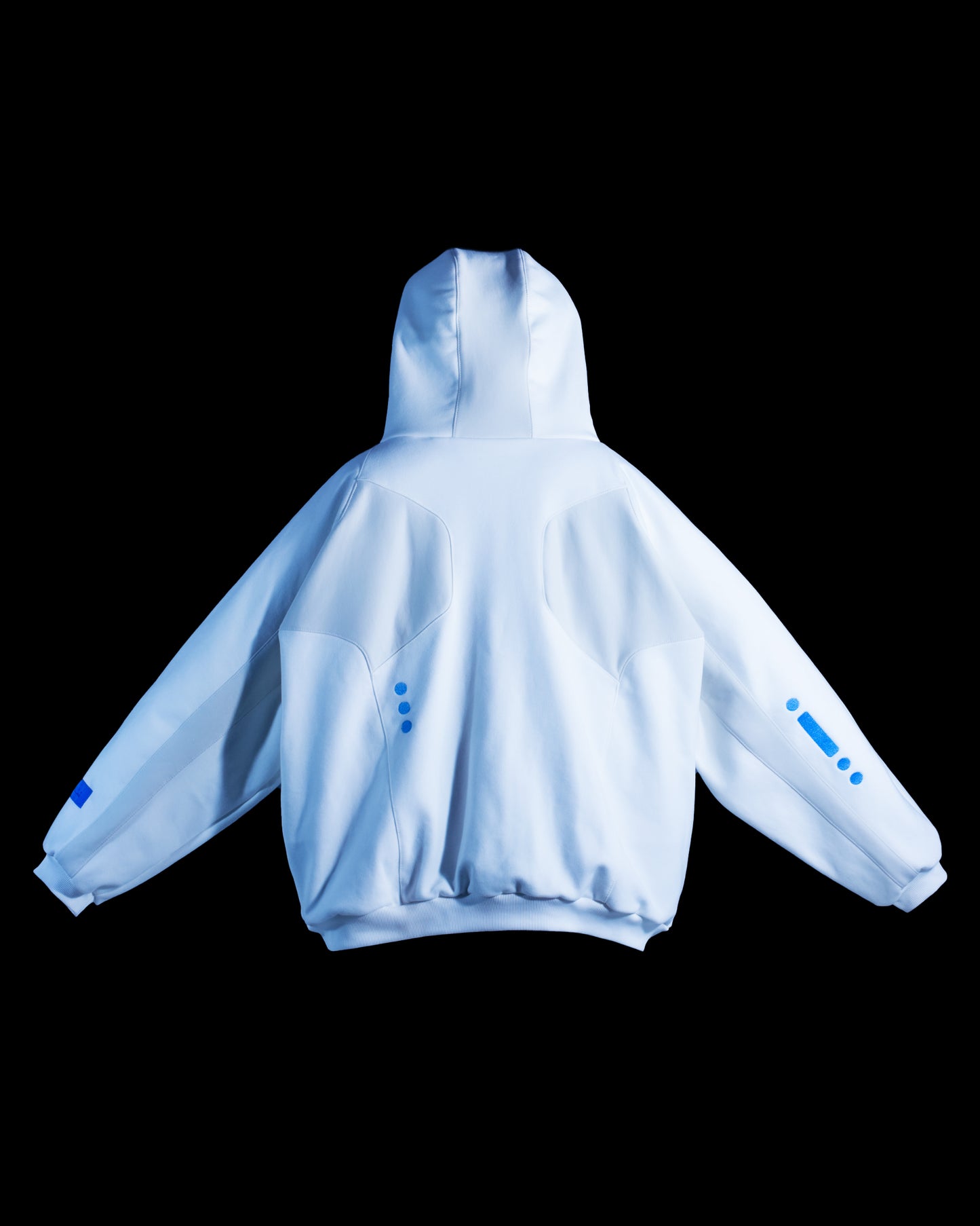 Visor Hoodie - White Large