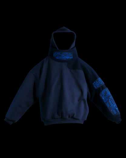 Encrypted Hoodie - Black Large