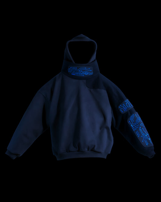 Encrypted Hoodie - Black Large