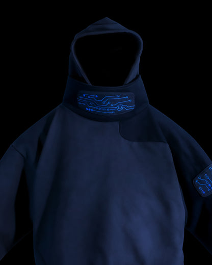 Encrypted Hoodie - Black Large