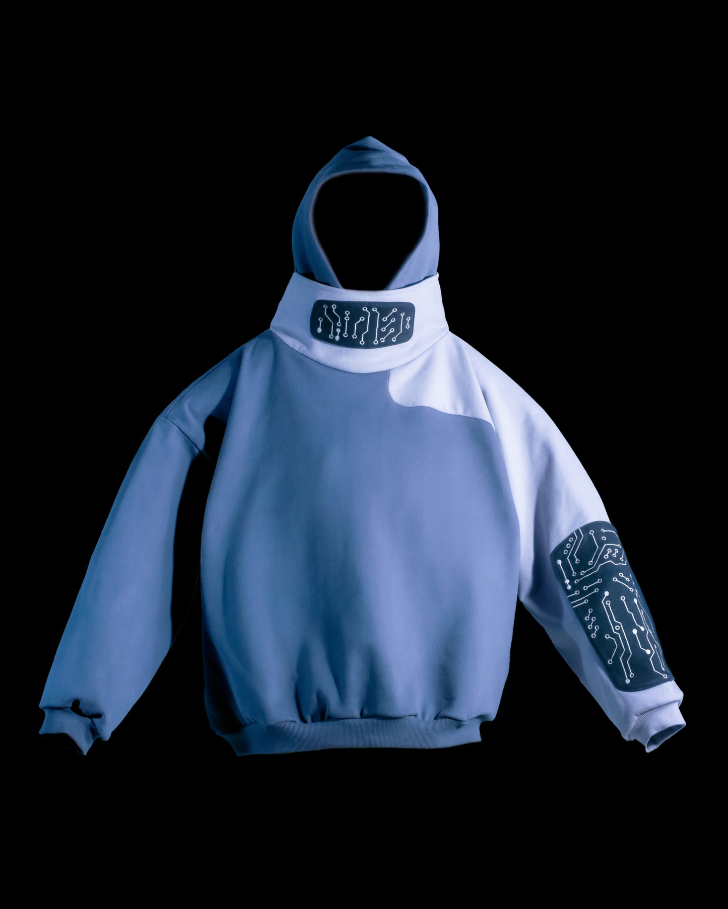 Encrypted Hoodie - Grey Large