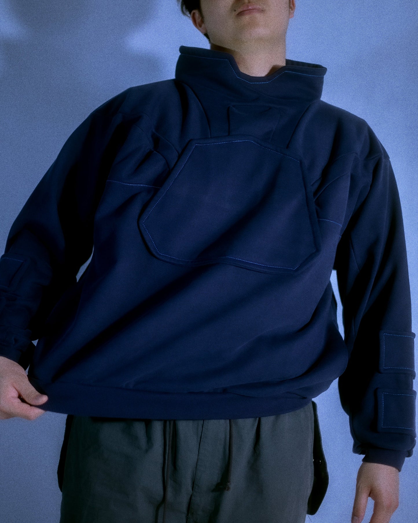 Recon Corp Sweater - Navy Large