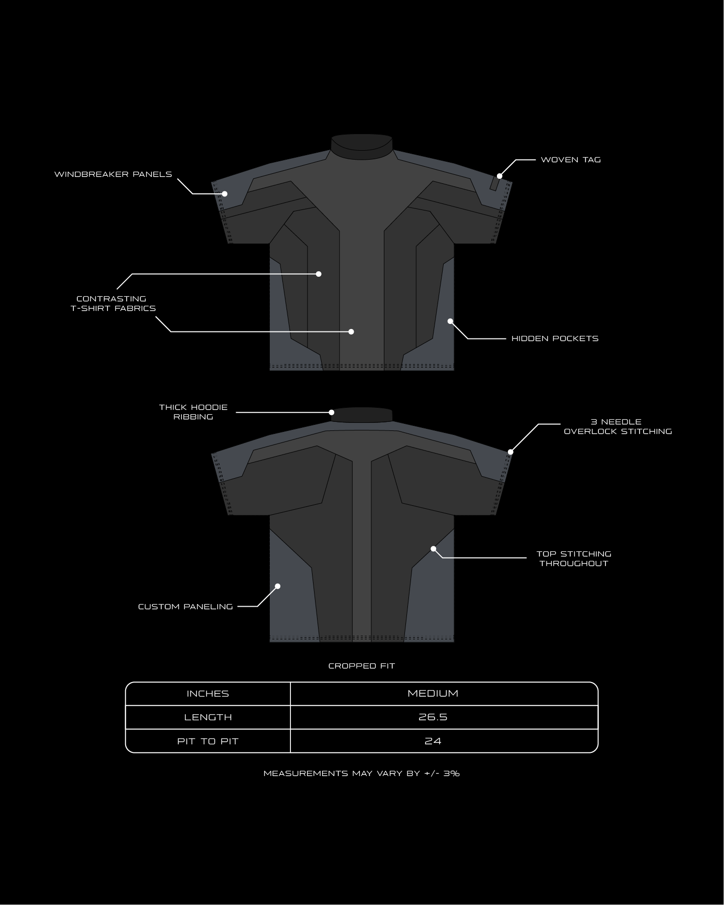 Angular Tee - Dark Medium