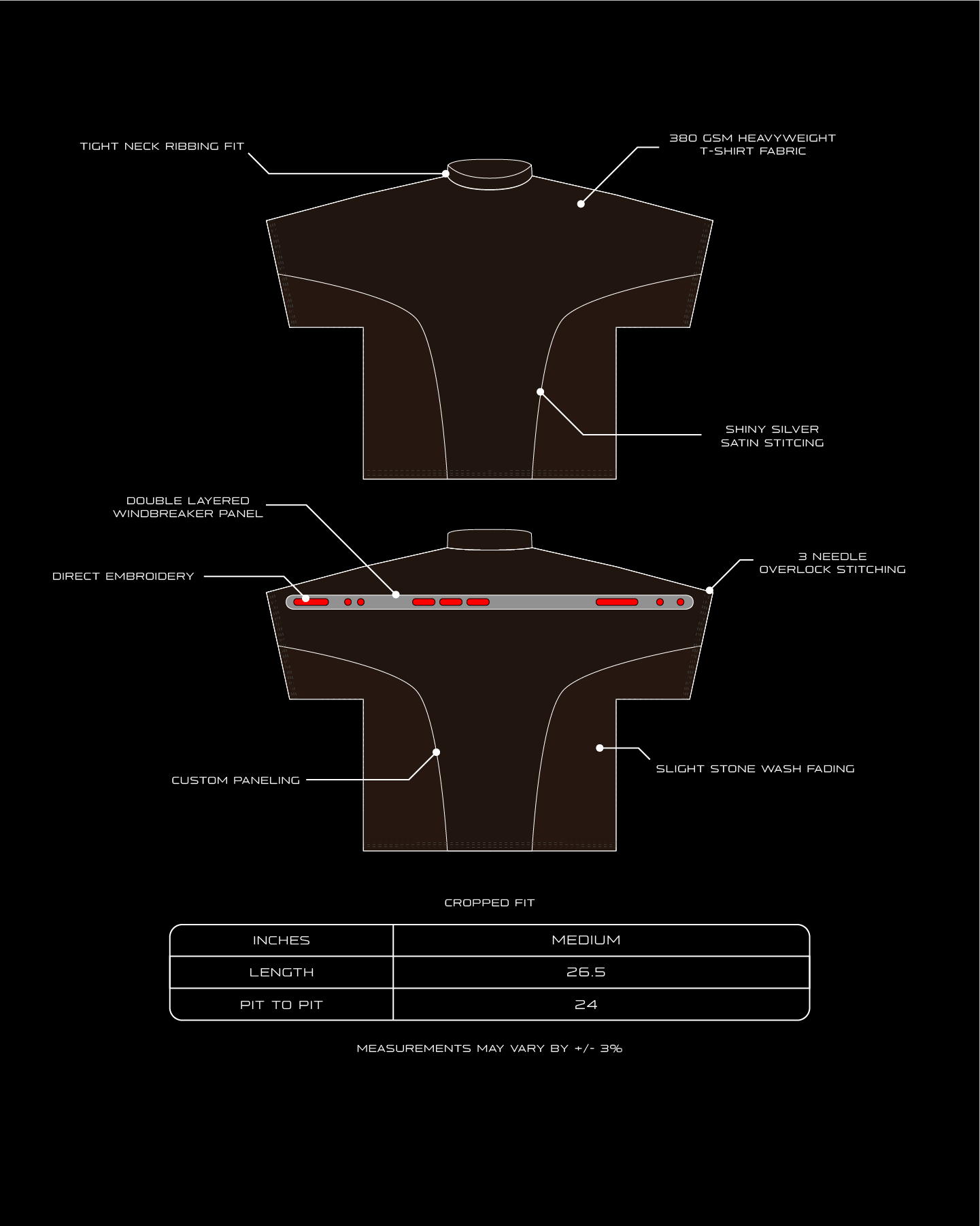 Terrain Tee - Earth Medium