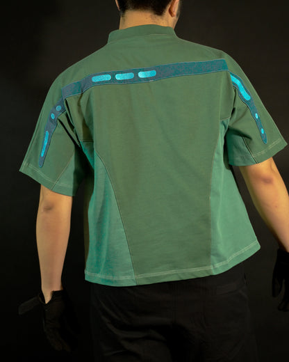 Terrain Tee - Emerald Medium