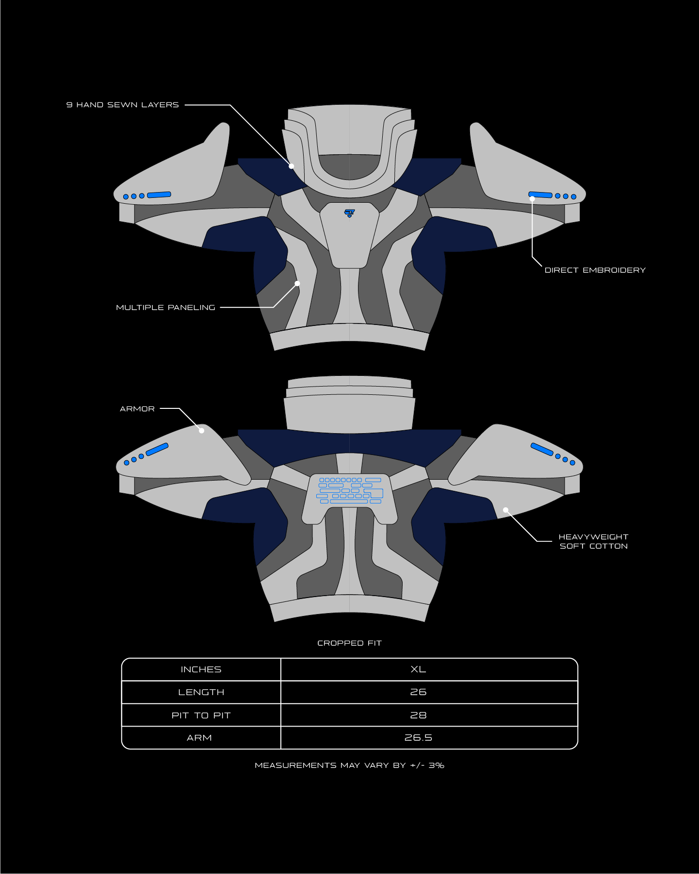 Space Cruiser Lieutenant - XL